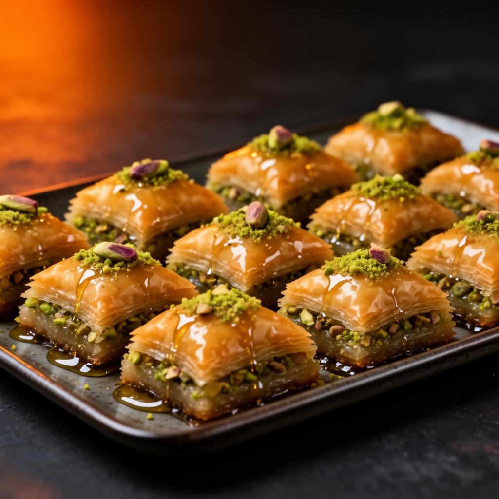 Baklava selection